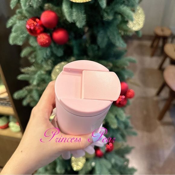 STARBUCKS Thailand 2022 CHRISTMAS XMAS 16OZ BALLERINA BEAR Stainless steel TUMBL - Picture 2 of 3